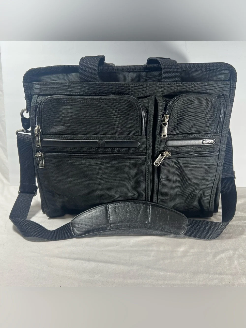 Tumi Alpha Expandable Organizer Laptop Briefcase (Style 26150D4)